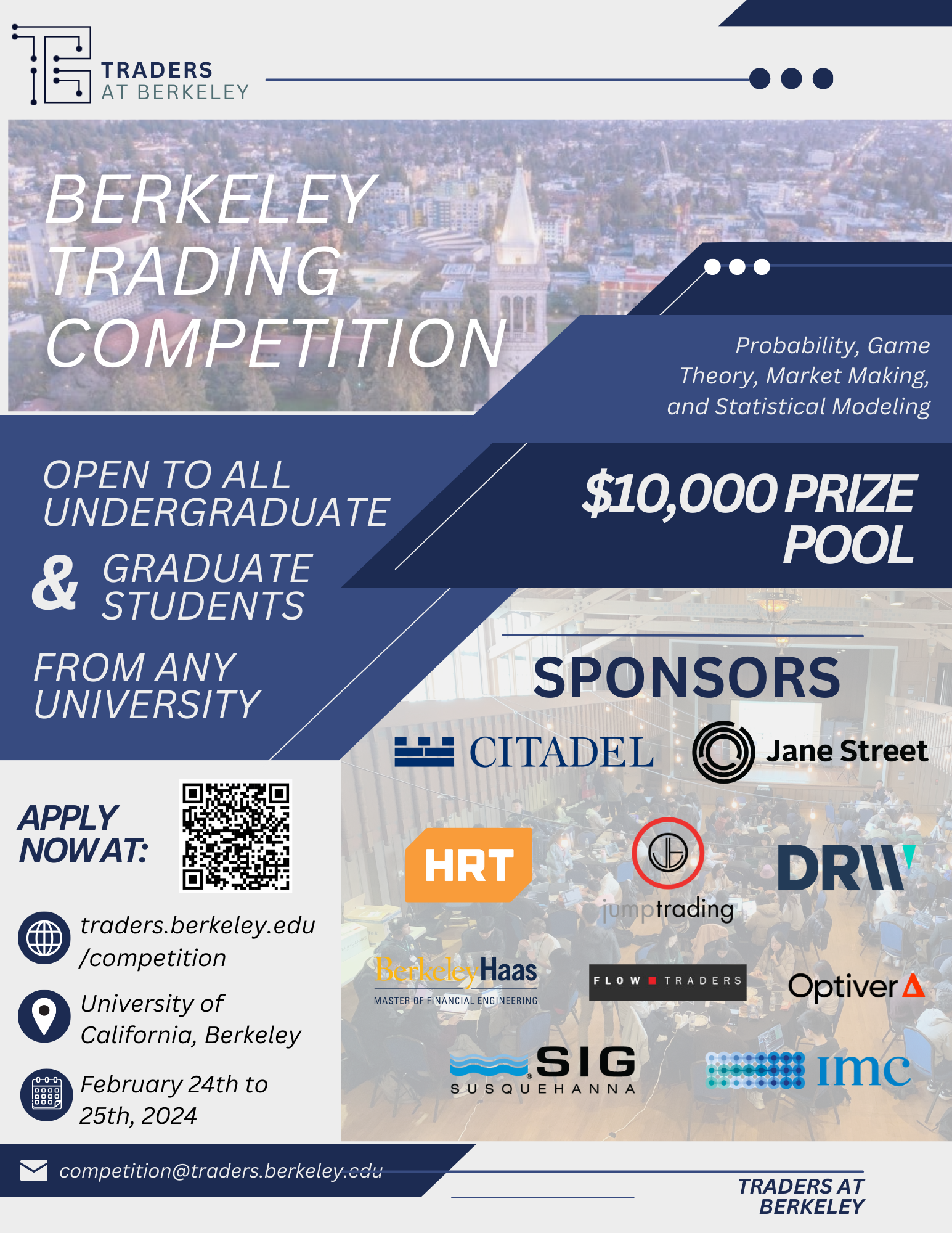 Berkeley Trading Competition Banner